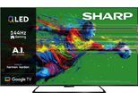 SHARP QLED-Fernseher "4T-C65HRx", Energieeffizienz: E, schwarz, 65 ″, Fernseher, QLED-Fernseher