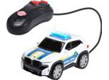 Spielzeug-Auto DICKIE TOYS "BMW XM Police Racer", weiß, Spielzeugfahrzeuge, KinderT:13cm, Kunststoff, Spielzeug-Auto, mit Licht, T:13cm