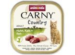animonda Carny Country Nassfutter Katze, Adult, Huhn, Kalb und Reh 128x100 g