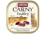 animonda Carny Country Nassfutter Katze, Adult, Huhn, Ente, Gans 128x100 g