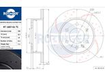 ROTINGER Bremsscheibe GRAPHITE LINE TUNING rt1687glt5 Hinterachse voll 298mm 16mm für VAG VW Mercedes