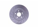HELLA Bremsscheibe 8dd355120351 Gelocht 320mm 30mm für Mercedes (BBDC)