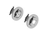 F.BECKER Bremsensatz, Scheibenbremse 13810275 Vorderachse belüftet 240mm 20mm für Ford MAZDA