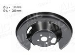 AIC Spritzblech, Bremsscheibe 71419 Hinterachse links für RENAULT
