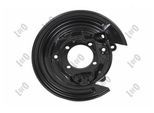 ABAKUS Spritzblech, Bremsscheibe 13107691 Hinterachse links für TOYOTA
