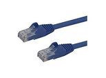 StarTech.com 1.5m CAT6 Ethernet Cable, 10 Gigabit Snagless RJ45 650MHz 100W PoE Patch Cord, CAT 6 10GbE UTP Network Cable w/Strain Relief, Blue, Wiring is UL Certified/TIA - Category 6 - 24AWG (N6PATC150CMBL)