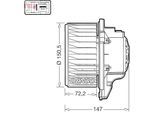 DENSO Innenraumgebläse dea41016 für HYUNDAI