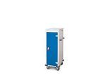Laptopwagen mit Ladefunktion, 2-Punkt-Verriegelung, CH-Stecker, Feststellbremse, 10 Fächer, B 530 x T 1250 x H 500, enzianblau