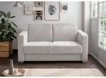 Ecksofa HOME AFFAIRE "Lazio modern und bequem, schmale Armlehnen, tolle Detailverarbeitung", weiß, B:159cm H:88cm T:87cm, 100% Polyester, Sofas, Ecksofa, mit 2 Einzelauszügen als Längsschläfer