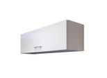 FlexWell Küchenoberschrank, Weiß, Holzwerkstoff, 100x32x32 cm, Made in Germany, Zusatzausstattung erhältlich, hängend, Küchen, Küchenmöbel, Küchenschränke, Küchenoberschränke