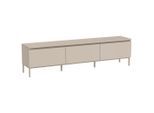 Hom`in Lowboard, Kaschmir, Metall, Holzwerkstoff, 180x46x35 cm, Bsci, stehend, Wohnzimmer, Wohnwände, Lowboards, Lowboards stehend