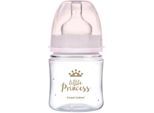 Canpol babies Royal Baby babyfles 0m+ Pink 120 ml