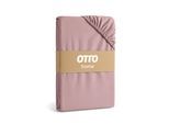 Spannbettlaken OTTO HOME "BLACKBERRY in BASIC und PREMIUM Qualität, 100% Baumwolle", rosa, B:120cm L:200cm, Jersey (160 g/m²), Obermaterial: 100% Baumwolle, Bettlaken, Spannbettlaken, für hohe Matratzen bis 28 cm, Bettlaken, Spannbetttuch, pflegeleicht, Topseller