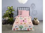 Babybettwäsche GOOD MORNING "Rinke", ecru, B/L: 100cm x 135cm, 1 Stk., 1 Stk., Renforcé, B/L: 60cm x 40cm, 2, Renforcé, Obermaterial: 100% Baumwolle, Bettwäsche, Baumwolle, Renforcé, Wendeoptik, Kind, Baby, Mädchen