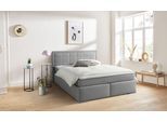 Boxbett COLLECTION AB "Athena" wahlweise mit Bettkasten", grau, B:153cm L:206cm, Komplettbetten, Boxspringbett, inkl. Topper bei Ausführung mit Matratze, in Härtegraden H2, H3, H4, Topseller