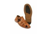 ASTORFLEX SRL Herren Römersandale Braun Obermaterial: Kalbleder