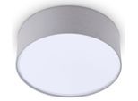PACO HOME Deckenleuchte "THOMAS", grau (grau, weiß), 1, Ø 30cm H: 10,5cm, Leuchten, Deckenleuchte