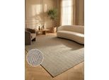 Teppich OTTO HOME "Nollan, In- und Outdoor geeignet, Balkon, Camping", beige, B:155cm H:8mm L:230cm, Kunstfaser, Teppiche, Teppich, Wetterfest & UV-beständig, Sisal-Optik, Esszimmer, Wohnzimmer