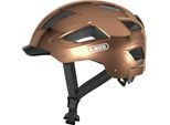 Fahrradhelm ABUS "HYBAN 2.0" Gr. M, braun (chrome rosé), Helme, M Kopfumfang: 52cm - 58cm