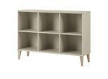 PAIDI Sideboard Jonte ¦ beige ¦ Maße (cm): B: 123,5 H: 87,2 T: 37.9