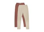 Leggings MINYMO "Leggings MISweat", Mädchen, Gr. 152, N-Gr, beige (sheer bliss), Obermaterial: 95% Baumwolle CO. 5% Elasthan EL., Hosen Leggings