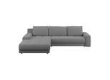 Luca Bessoni , Dunkelgrau , Textil , L-Form , 308x213 cm ,