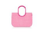 Reisenthel Einkaufstasche Loopshopper L twist pink, Pink, Textil, 46x34.5x25 cm, großes Hauptfach, Freizeit, Koffer & Taschen, Einkaufstaschen