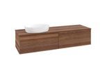 Villeroy und Boch Antao Waschtisch-Unterschrank K37112HM 160x36x50cm, Waschbeckenplattenfarbe warm walnut, warm walnut