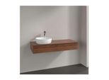 Villeroy und Boch Antao Waschtisch-Unterschrank K11112HM 120x19x50cm, Waschbeckenplattenfarbe warm walnut, warm walnut