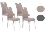 Swingstuhl-Set Andrea Cappucino 4er-Set