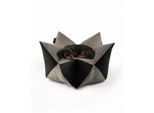 Lionto Hundebett - Kronenkissen grau/ schwarz M