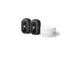 eufy Cam C35 2-Cam Kit, inkl. Homebase Mini, Schwarz