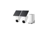 eufy SoloCam E42 2-Kamera-Kit Außenkamera (Überwachungskamera, Solar, WLAN, 4K)