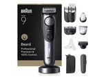 BRAUN Series 9, mit 12 Barber Tools, 52 Längen, ProBlade, BT9560 Barttrimmer (Akkubetrieb, Premium-Barber-Tools, PowerBoost Extra-Modus, AutoSense-Technologie, lebenslang ultra scharfe ProBlade, PrecisionShave Kopf, Präzisionsrad mit Verriegelungsfunktion,