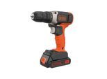 Black+Decker BCD001C2-QW 18V Akkuschrauber inkl. 2 Akkus