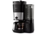 Philips HD 7900/01 Filterkaffeemaschine (10 Tassen, 1,25 l Wassertank, Glaskanne, Mahlwerk, Tropf-Stopp, Warmhaltefunktion, Wasserstandanzeige, Aroma-Twister)