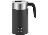 ZWILLING 1010479 Enfinigy Milchaufschäumer (0,4 Liter, 600 Watt, Kunststoff/Edelstahl, Schwarz, geeignet für pflanzliche Milch-Alternativen, 2 Aufsätze, heiße und kalte Getränke)