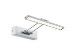 Paulmann , Chromfarben , Metall , 29x4.6x19 cm , verstellbare Spotlights , Beleuchtung, Innenleuchten, Wandleuchten, Bilderleuchten