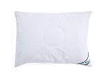 FAN , Weiß , Textil , Füllung: Faserbällchen , 70x90 cm , Oeko-Tex® Standard 100 , für Hausstauballergiker geeignet, feuchtigkeitsregulierend, Tasche , Heimtextilien, Schlaftextilien, Kopfkissen