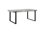 Esstisch Mila Grau MDF Mamoroptik ca. 180/90/76 cm