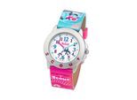 Quarzuhr SCOUT "Flamingo", bunt, Armbanduhren, Kinder, Quarzuhr, Armbanduhr, Kinderuhr, Mädchen, analog