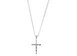 Kette ohne Anhänger ADELIA´S "Herren Halskette mit Anhänger – Kreuz aus Edelstahl", silber, Halsketten, Herren, 61cm, Edelstahl, Ein stilvolles Geschenk für besondere Momente