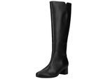 Stiefel GABOR "Gabor Stiefel Glattleder", Damen, Gr. 38, schwarz, Glattleder, Schuhe Stiefel