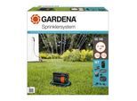 GARDENA Sprinklersystem Komplett-Set mit Versenk-Viereckregner OS 140 (08221-20)
