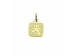 Sternzeichenanhänger ADELIA´S "Sternzeichen Anhänger Krebs 333 Gold ( 8K )", gold, Schmuckanhänger, Damen, Krebs, Gold, Goldanhänger Krebs