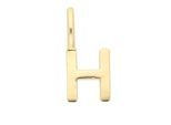 Buchstabenanhänger ADELIA´S "Buchstabenanhänger H 333 Gold ( 8K )", gold, Schmuckanhänger, Damen, H, Gold, Goldanhänger Buchstabe H
