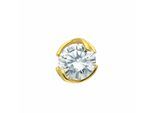 Kettenanhänger ADELIA´S "Anhänger 375 Gold ( 9K ) mit Zirkonia", gold, Schmuckanhänger, Damen, mit Zirkonia, Gold, Kettenanhänger, Goldanhänger