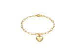 Armband ELLI "Herz Liebe Trend Romantik 925 Silber" Gr. 16, gold, Armbänder, Damen, 16cm, ohne Stein, Silber 925 (Sterlingsilber), Armband