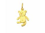 Kettenanhänger ADELIA´S "Anhänger Bär 333 Gold ( 8K )", gold, Schmuckanhänger, Mädchen, Gold, Kettenanhänger, Goldanhänger Bär