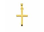 Kettenanhänger ADELIA´S "Kreuzanhänger 333 Gold ( 8K )", gold, Schmuckanhänger, Damen, Gold, Kettenanhänger, Goldanhänger Kreuz
